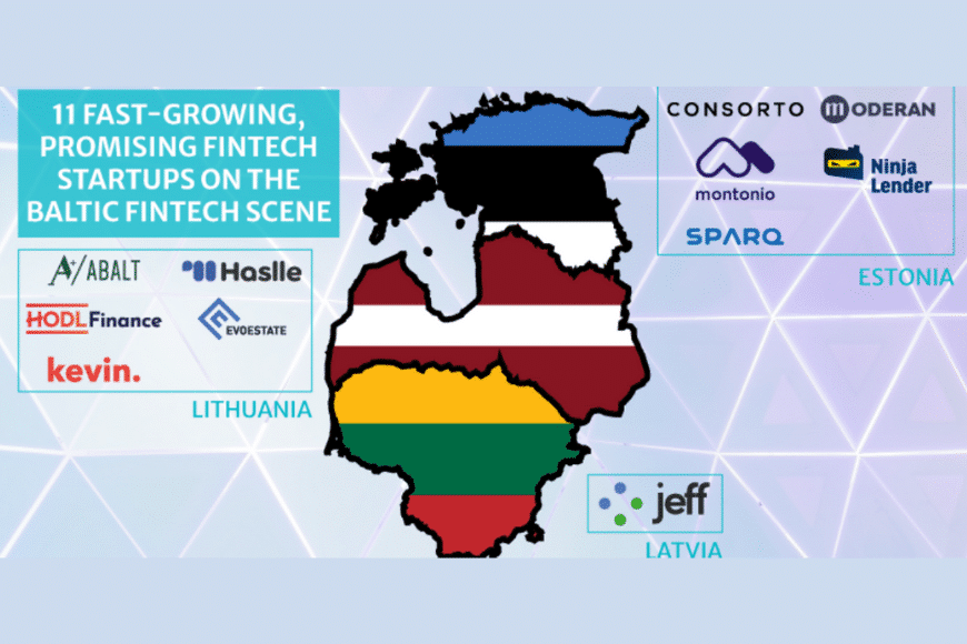 Der Baltic Startup Scene Report 2020 kürt die 11 verheißungsvollsten Fintech Startups